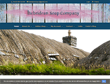 Tablet Screenshot of hebrideansoap-shop.co.uk